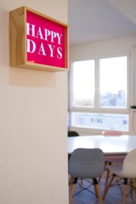 Le Happy Days -Grand T4 Convivial Apartamento Dijon Exterior foto